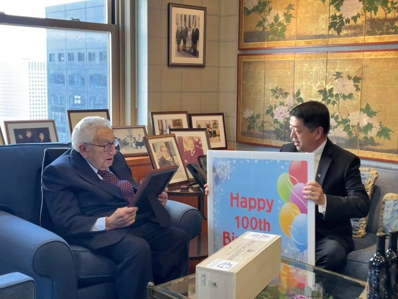 Celebrating Dr. Kissinger on his 100th birthday  featured image