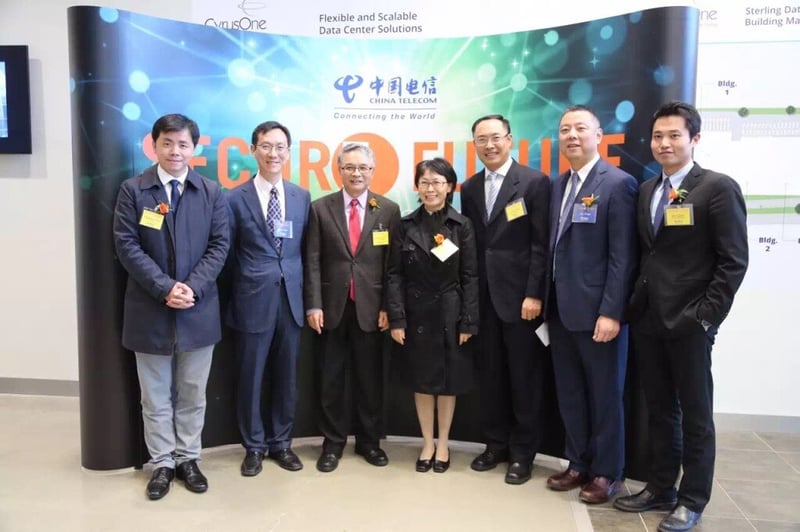 China Telecom America’s first US East Coast Data Center Opening Ceremony featured image