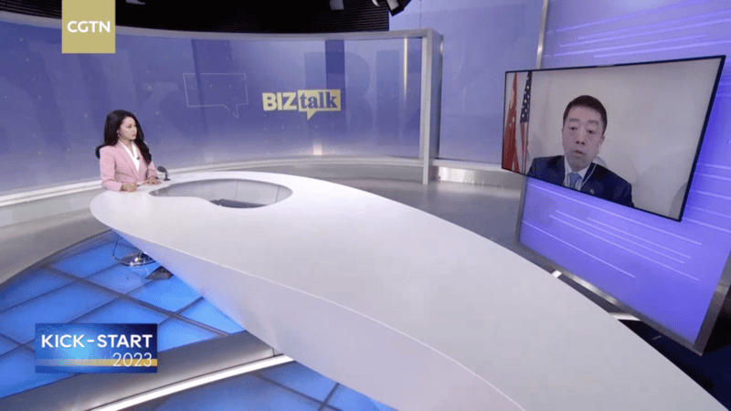 CGCC Chairman Talks Chinese Investment & Trade on CGTN’s Biztalk Program featured image