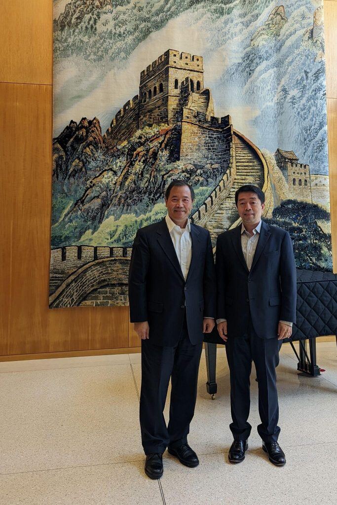CGCC Chairman Meets with AmCham Shanghai President to Discuss Future Cooperation & Promotion of U.S.-China Economic and Trade Relations featured image