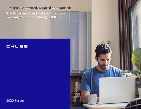 [CGCC E-Connects] Chubb Survey: “Americans Working from Home due to COVID-19 are Productive and Resilient – But Signs of Strain are Showing” featured image