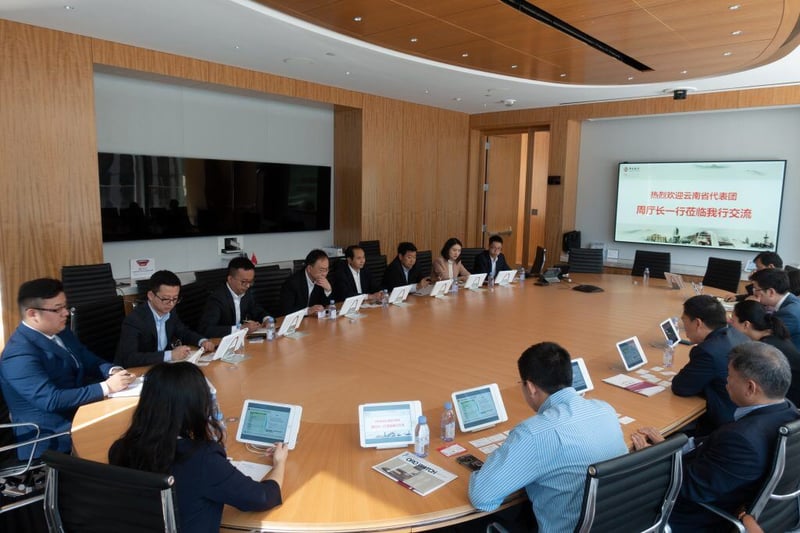 CGCC holds a Business Symposium with a delegation from the Department of Commerce of Yunnan Province featured image