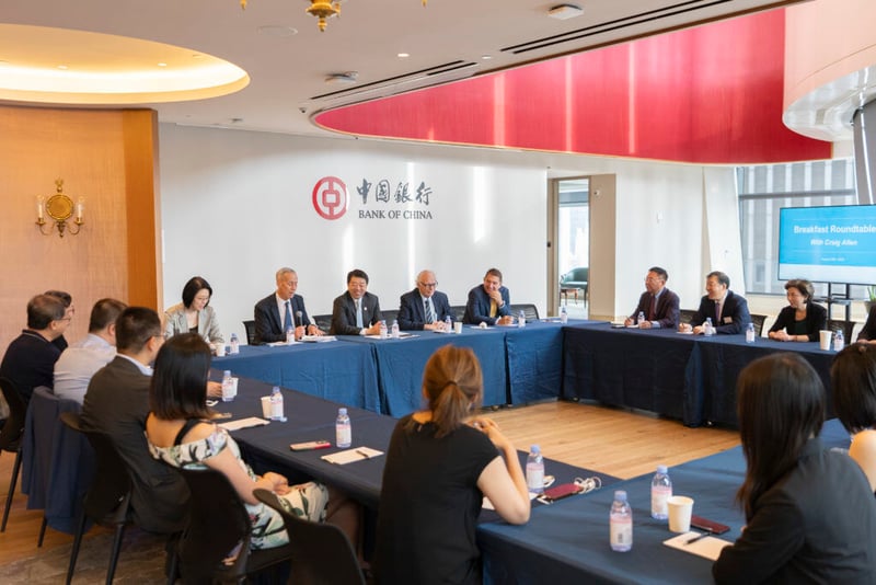 CGCC Hosts Breakfast Meeting with Craig Allen in New York featured image