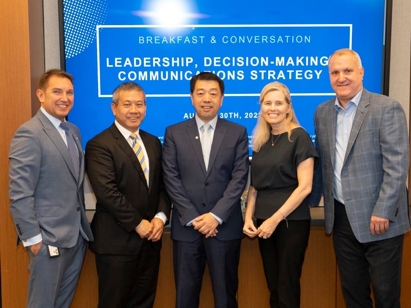 Communications Leaders From the U.S.-China Business Community Share Their Expertise During Breakfast and Conversation Event featured image