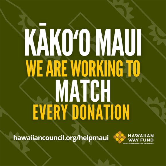 CGCC Foundation Donates $15K to Support Communities Impacted by the Hawaiian Wildfires featured image
