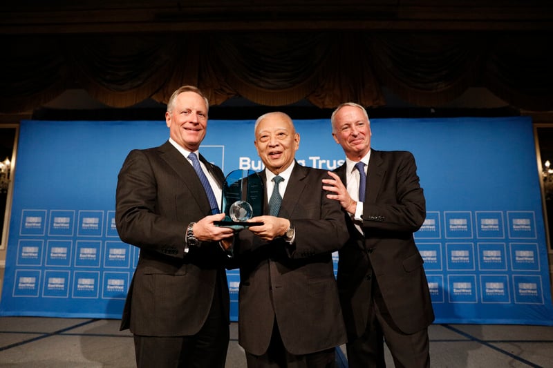CGCC Honorary Chairman Tung Chee Hwa Wins the East West Institute “John Edwin Mroz Global Statesman Award” featured image