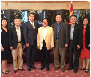 美国中国总商会领导班子造访洛杉矶分会及旧金山分会并会见洛杉矶及旧金山总领事 featured image