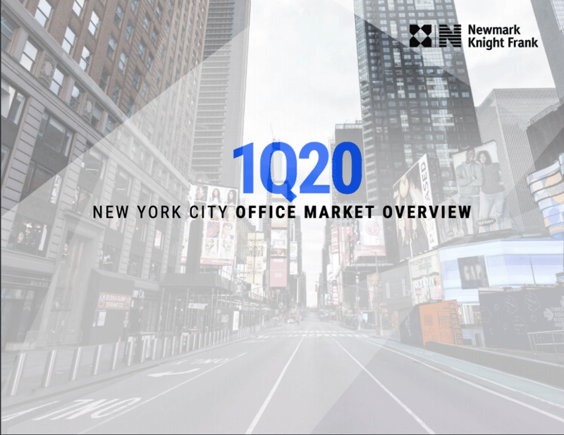 [CGCC E-Connects] NFK's New York City Office Market Overview First Quarter 2020 featured image