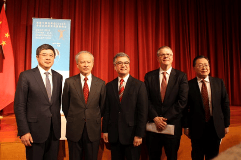 美国中国总商会举办2015年中国企业投资美国招待会 featured image