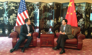 驻旧金山副总领事查立友会见中国银行美国地区行长徐辰一行 featured image