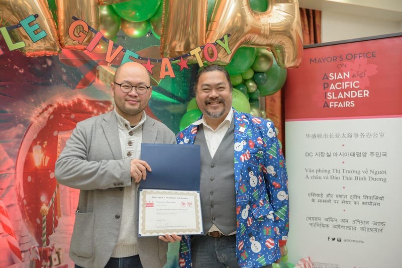CGCC-DC Supports DC Government in Bringing Holiday Spirit at 2021 Toy Drive - Share a Smile, Give a Toy featured image