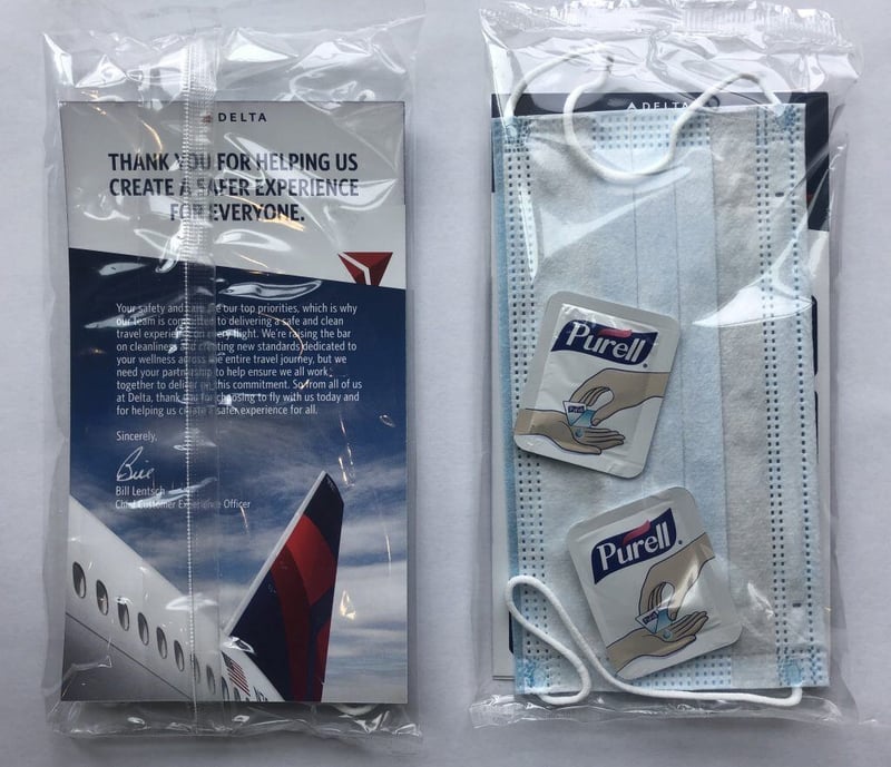 Complimentary care kits provide Delta customers travel safety essentials featured image
