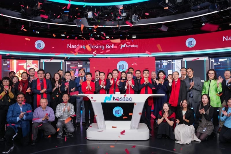 CGCC Members Participate in Ringing Nasdaq Closing Bell for Chinese New Year   featured image