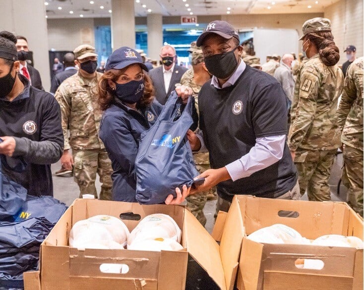 CGCC Foundation Takes Part in NY Governor's Distribution of 3,200 Turkeys Ahead of Thanksgiving featured image